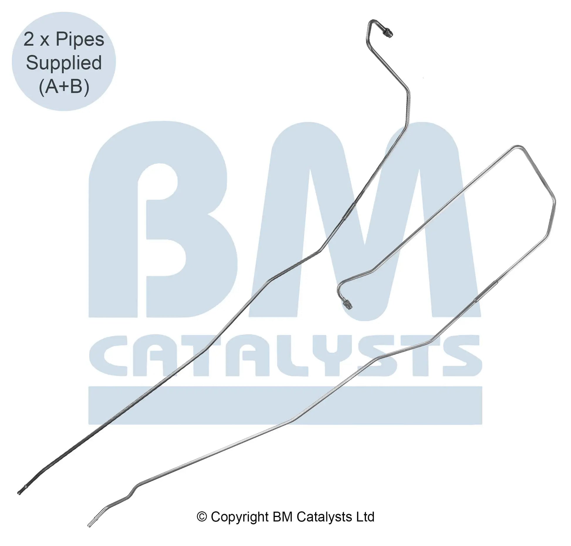 BM Druckrohr für MITSUBISHI MONTERO 3.2 Vor und nach DPF | Euro 4 | OEM: 1570A968 BM CATALYSTS