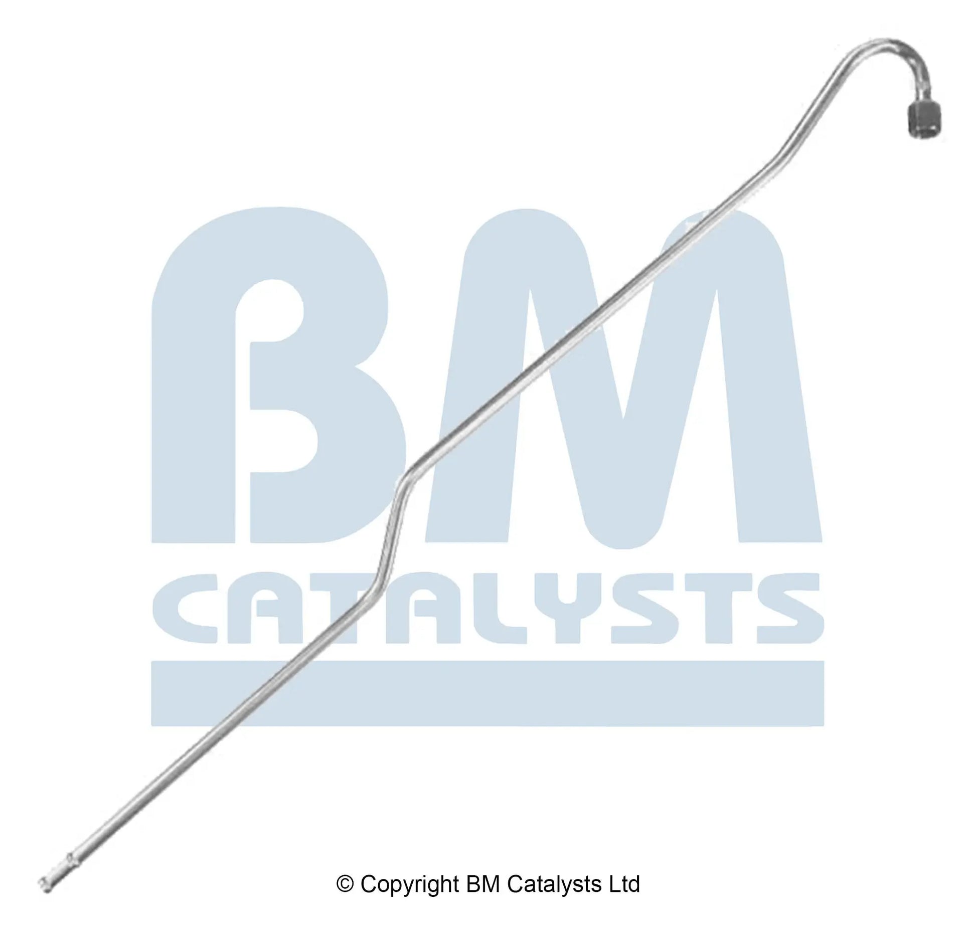 BM Druckrohr für OPEL ZAFIRA B 1.9 Hinten; lang | Euro 4 | OEM: 55355409 BM CATALYSTS