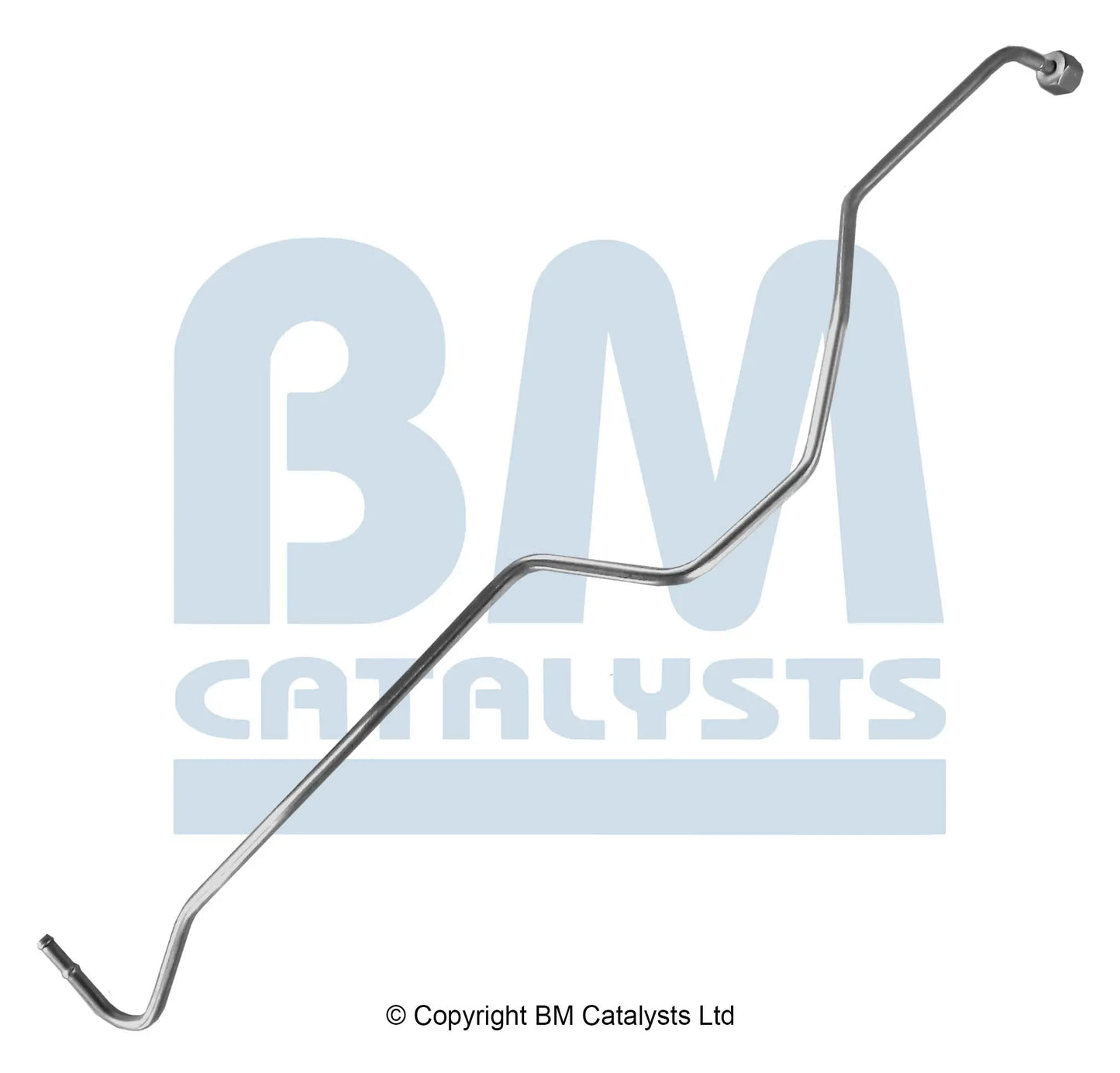 BM Druckrohr für VOLKSWAGEN HANDWERKER 2.5 Hinten; lang | Euro 4 | OEM: 2E0131582C BM CATALYSTS