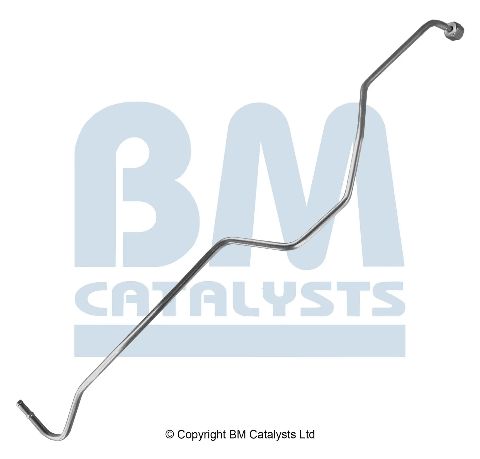 BM Druckrohr für VOLKSWAGEN HANDWERKER 2.5 Hinten; lang | Euro 4 | OEM: 2E0131582C BM CATALYSTS