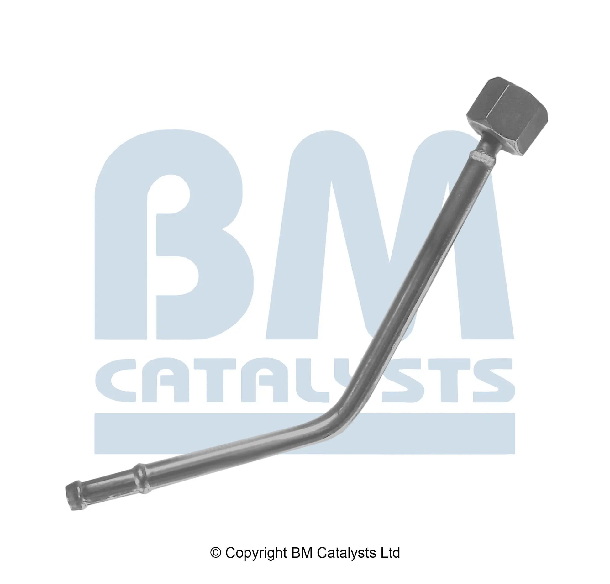 BM Druckrohr für VOLVO S80 2.4 Vorne; kurz | Euro 4 | OEM: 30731185 BM CATALYSTS