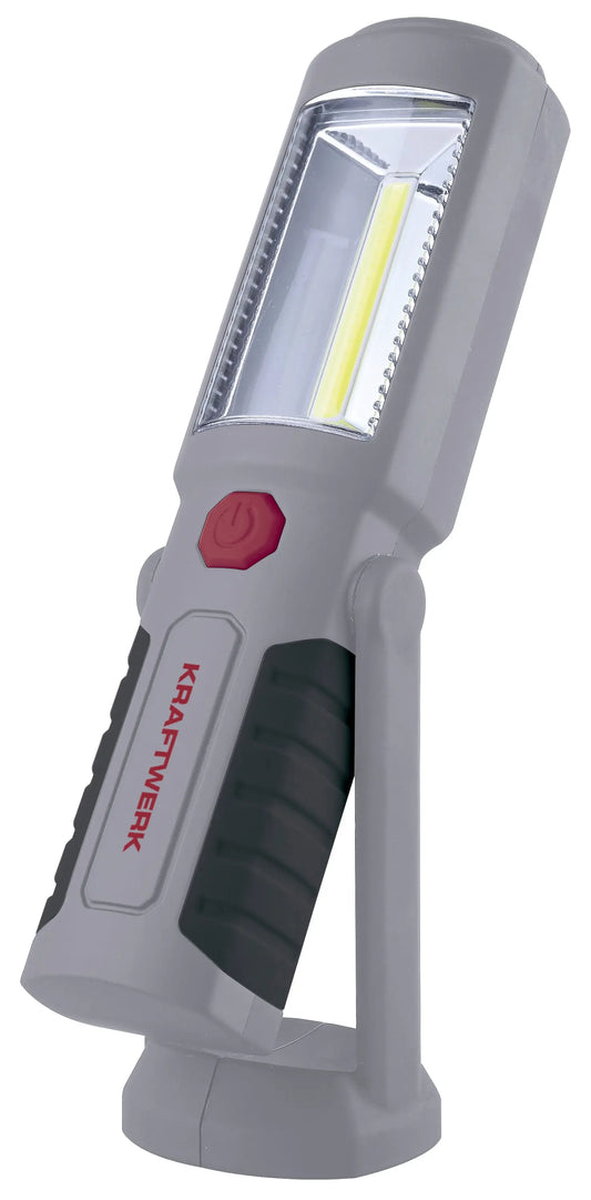 COB-LED AKKU-HANDLAMPE 2W+3 LED KRAFTWERK