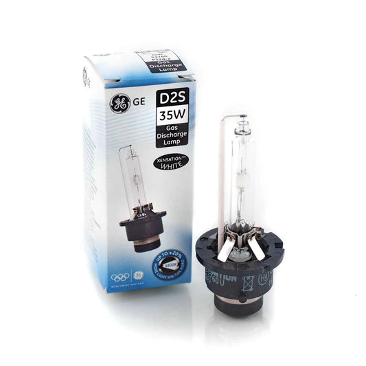 D2S 35W P32d-2 WHITE Xensation 5500K +20% Xenon  GE General Electric