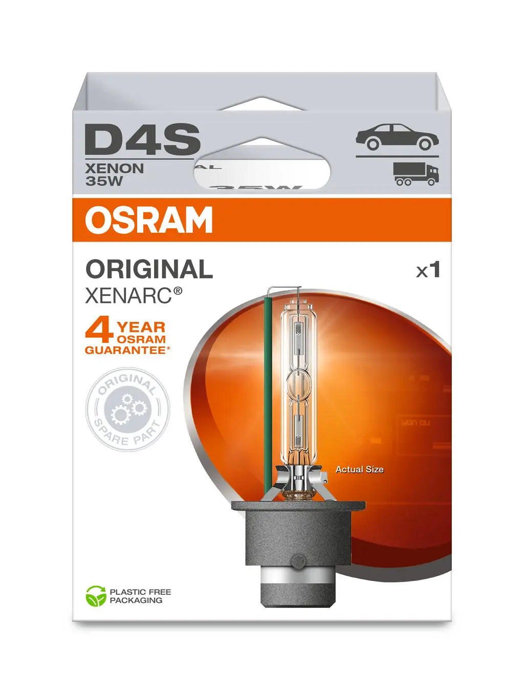 D4S 12V+24V 35W P32d-5 Original XENARC Softcover Box OSRAM OSRAM