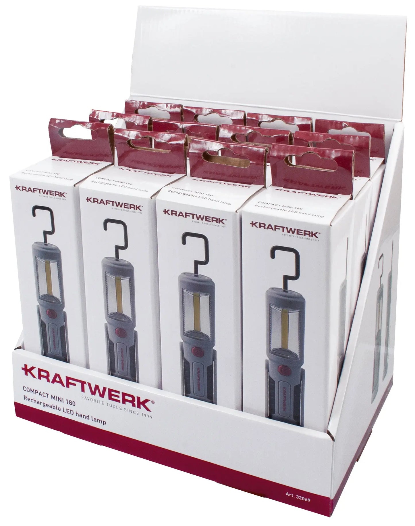 DISPLAY COMPACT MINI 180, 12 STK. KRAFTWERK