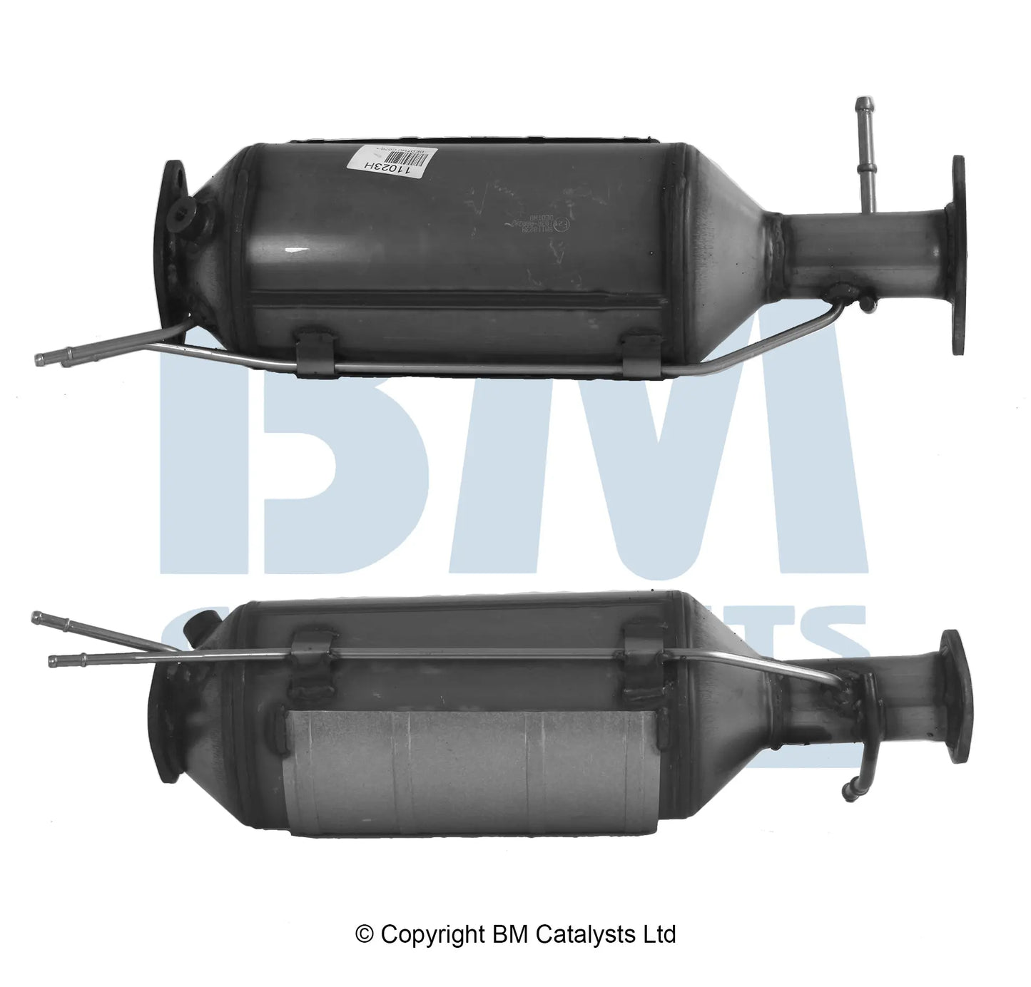 DPF FÜR FORD C-MAX 2L DIESEL | EURO 4 | OEM: 1420068 BM CATALYSTS