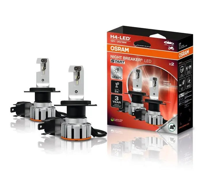 H4 NIGHT BREAKER LED START +230% StVZO-Konforme LED 2St. OSRAM OSRAM