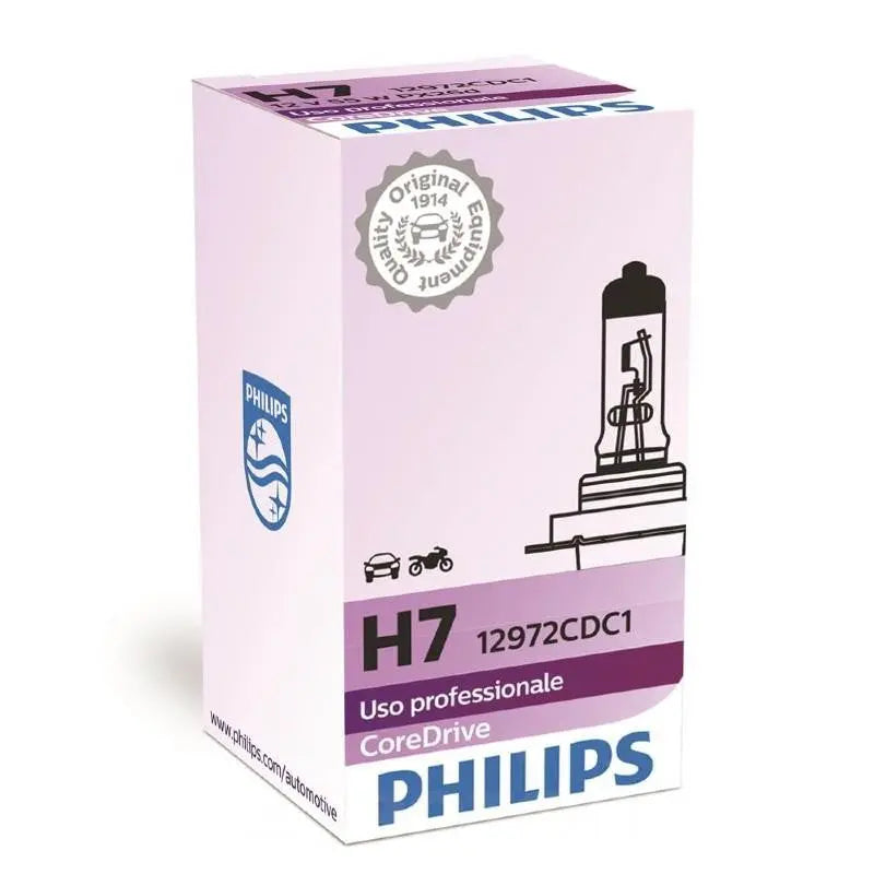 H7 12V 55W PX26d CoreDrive +30% Philips Philips