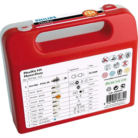 H7 MasterDuty Ersatzlampenbox 24V KM Philips PHILIPS