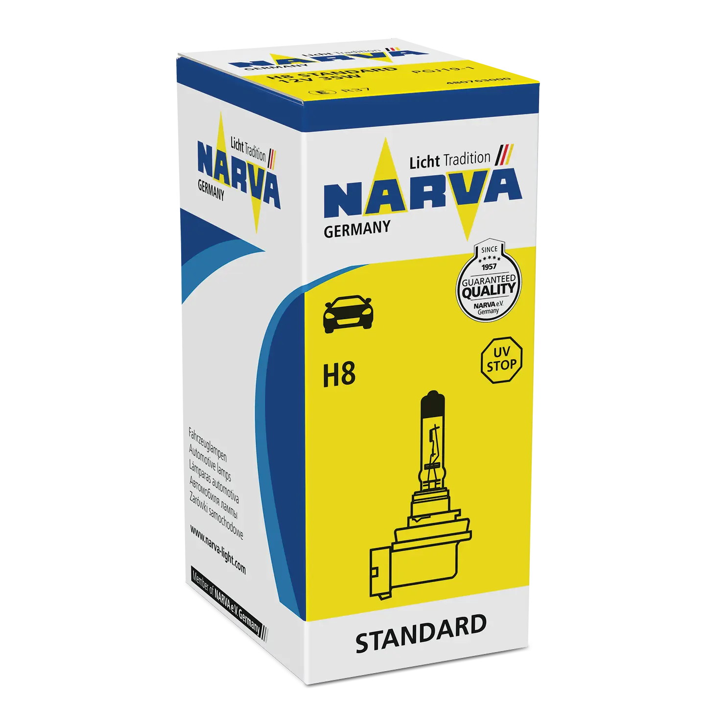 H8 12V 35W PGJ19-1 HALOGENE NARVA NARVA