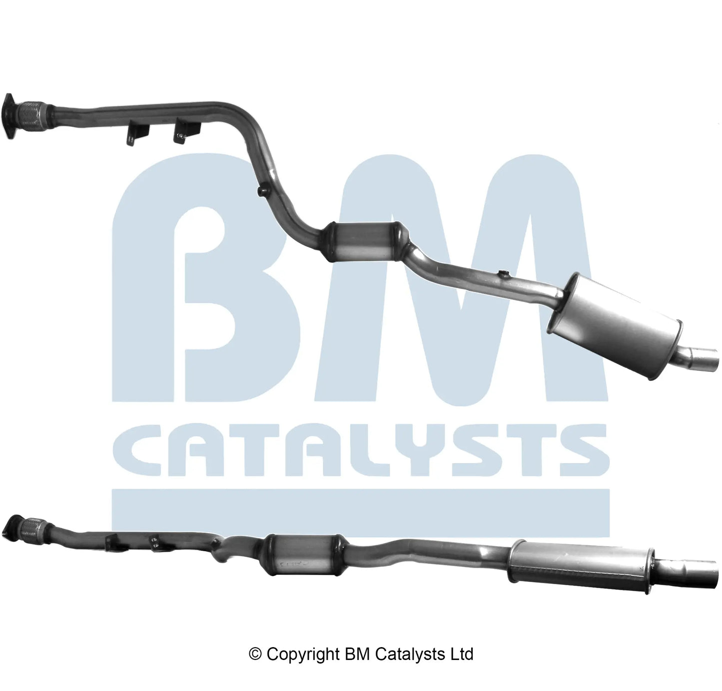 HOMOLOGIERT BENZIN KAT FÜR BMW 118I 2L BENZIN | EURO 4 ODER 5 | OEM: 18307574916 BM CATALYSTS