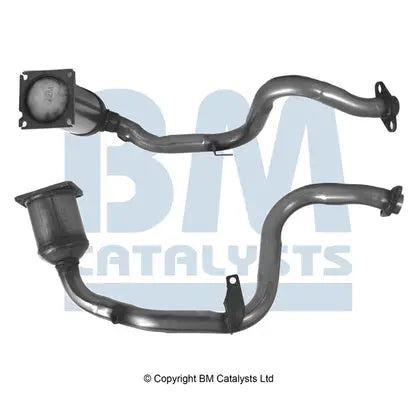 HOMOLOGIERT BENZIN KAT FÜR CITROEN BERLINGO 1.4L BENZIN | EURO 3 ODER 4 | OEM: 1610730080 BM CATALYSTS