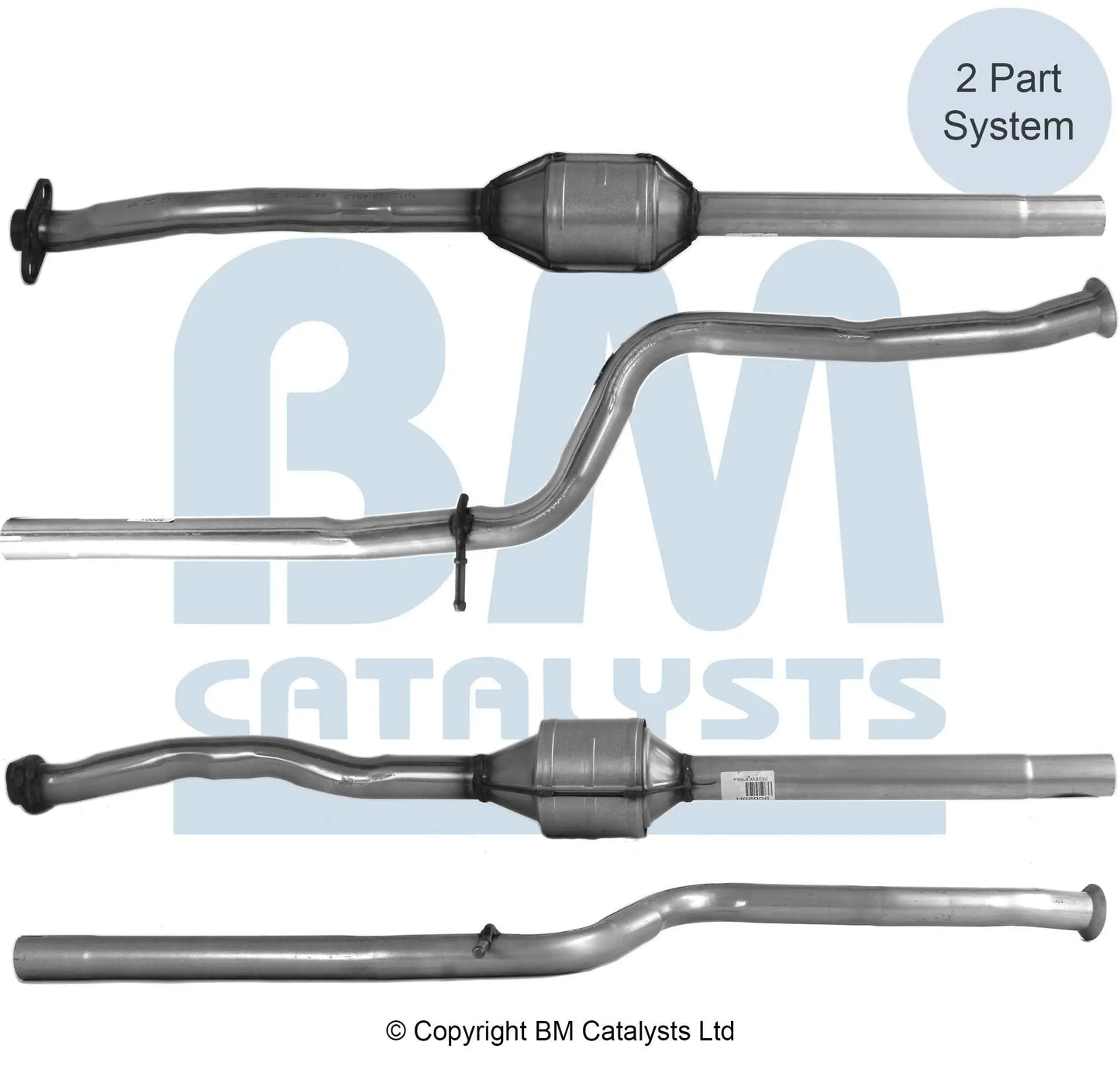 HOMOLOGIERT BENZIN KAT FÜR CITROEN SAXO 1L BENZIN | EURO 2 | OEM: 1609435480 BM CATALYSTS