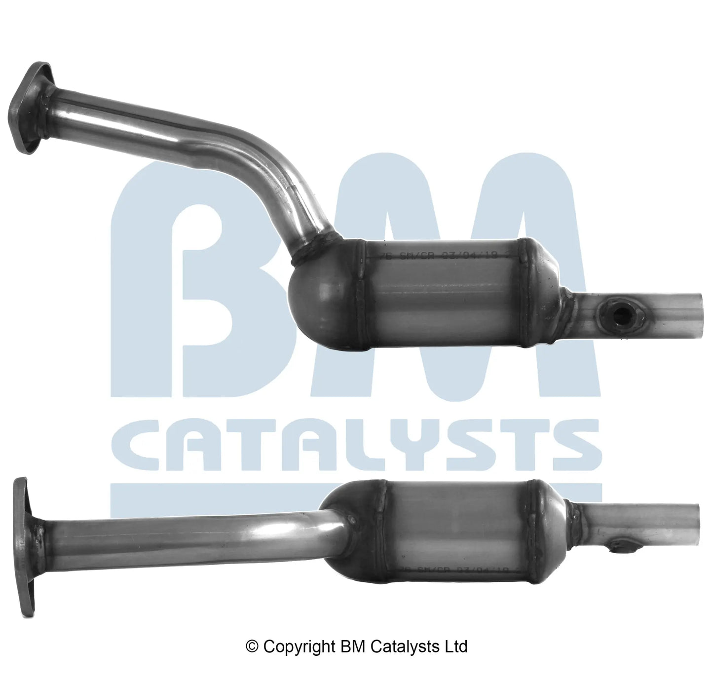 HOMOLOGIERT BENZIN KAT FÜR DACIA STAUBTUCH 1.6L BENZIN | EURO 5 | OEM: 200101389R BM CATALYSTS
