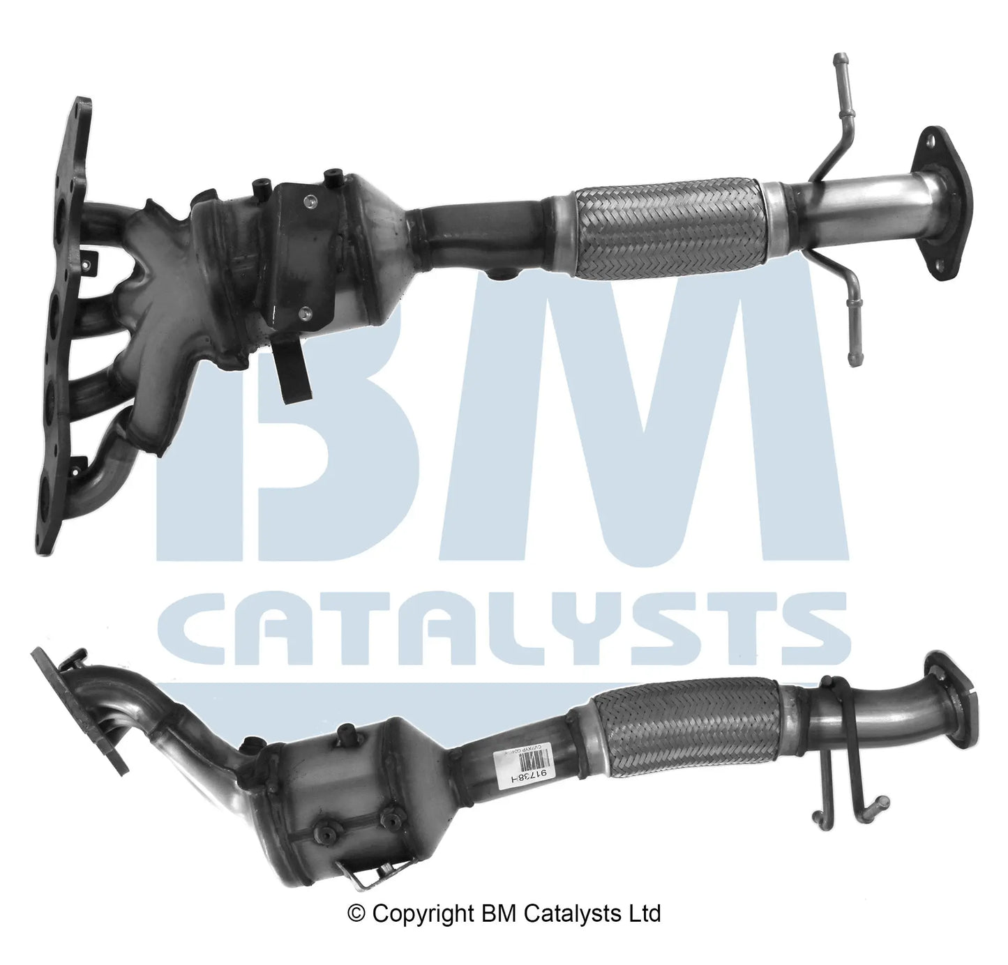 HOMOLOGIERT BENZIN KAT FÜR MAZDA 3 2L BENZIN | EURO 4 | OEM: LFZ22050XC BM CATALYSTS