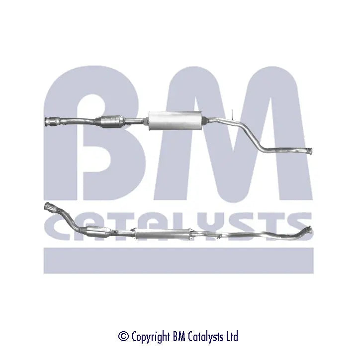 HOMOLOGIERT BENZIN KAT FÜR PEUGEOT 206 2L BENZIN | EURO 3 | OEM: 1609162780 BM CATALYSTS