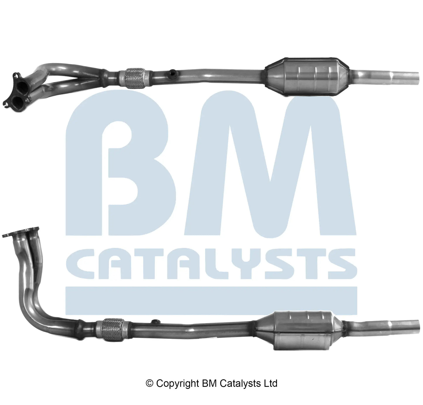 HOMOLOGIERT BENZIN KAT FÜR VOLKSWAGEN POLO 1.6L BENZIN | EURO 2 | OEM: 6N0253058V BM CATALYSTS