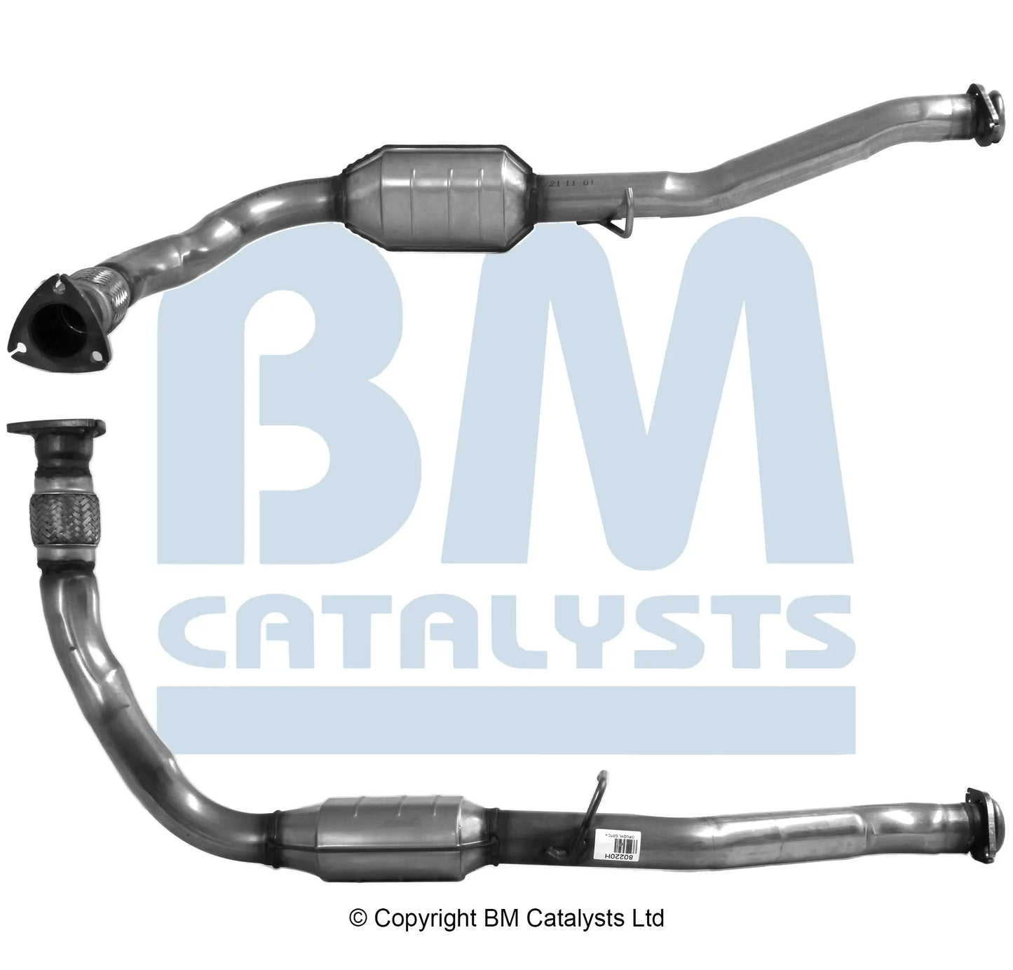 HOMOLOGIERT DIESEL KAT FÜR LAND ROVER VERTEIDIGER 2.5L DIESEL | EURO 2 ODER 3 | OEM: WCD000500 BM CATALYSTS