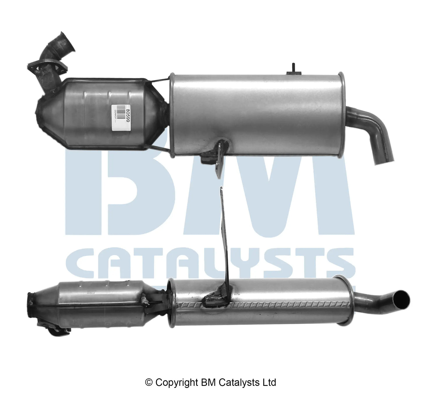 HOMOLOGIERT DIESEL KAT FÜR SCHLAU CABRIO 0.8L DIESEL | EURO 3 | OEM: 0001673V01100 BM CATALYSTS
