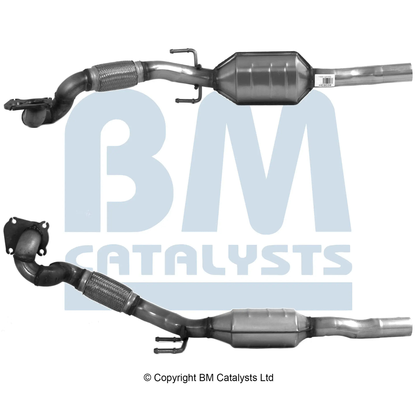 HOMOLOGIERT DIESEL KAT FÜR SITZ CÓRDOBA 1.4L DIESEL | EURO 4 | OEM: 6Q0254500GX BM CATALYSTS