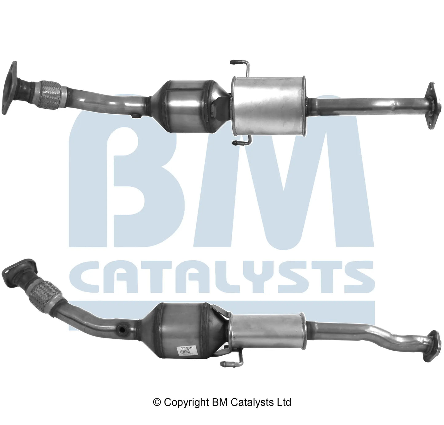 HOMOLOGIERT DIESEL KAT FÜR TOYOTA AURIS 1.4L DIESEL | EURO 4 | OEM: 174100N050 BM CATALYSTS