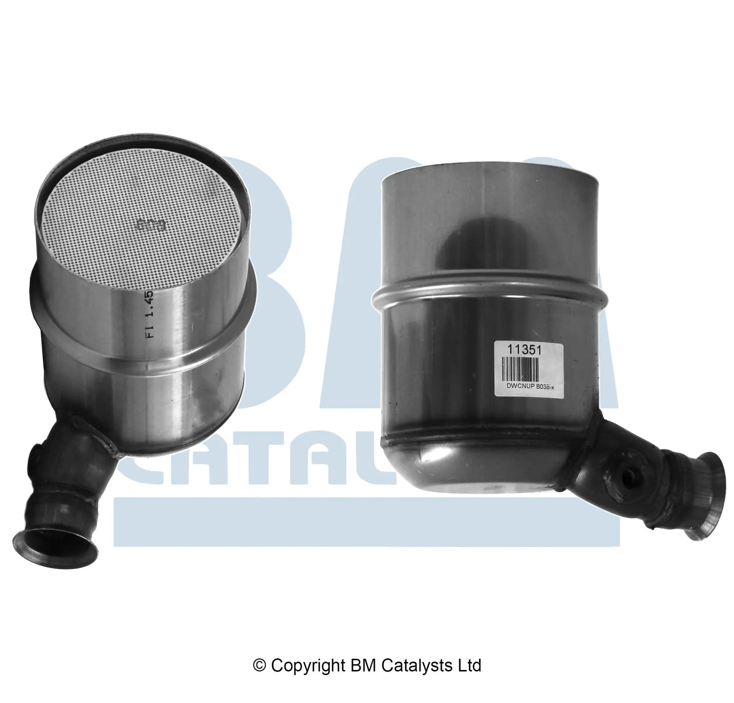 HOMOLOGIERTER DPF FÜR CITROEN VERSENDEN 1.6L DIESEL | EURO 5 | OEM: 1609628880 BM CATALYSTS