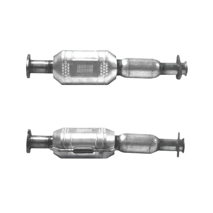 Katalysator E-Prüfzeichen Homologiert Benzinkat Kat bis EURO 2 E-Prüfzeichen für FIAT TEMPRA 1.6L dh 3 Bolzen zum Vorderrohr u.a. BM CATALYSTS