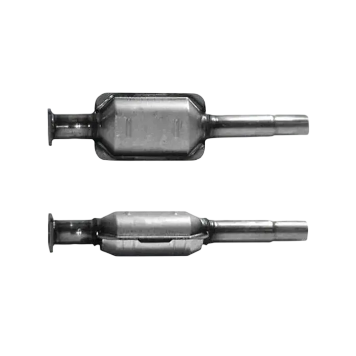 Katalysator E-Prüfzeichen Homologiert Benzinkat Kat bis EURO 2 E-Prüfzeichen für FIAT TEMPRA 1.6L dh 4 Bolzen zum Vorderrohr u.a. BM CATALYSTS