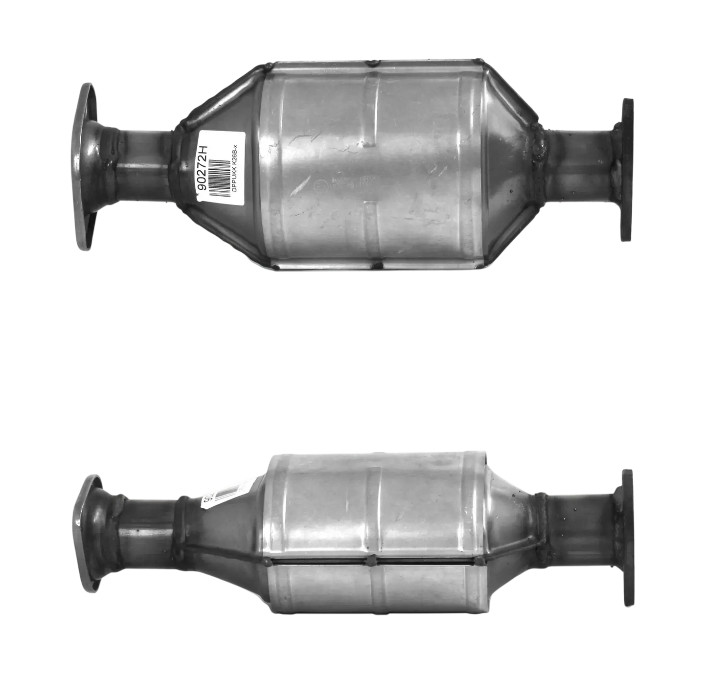 Katalysator E-Prüfzeichen Homologiert Benzinkat Kat bis EURO 2 E-Prüfzeichen für HONDA CIVIC 1.3L 16-V-D13B2-Motor u.a. BM CATALYSTS