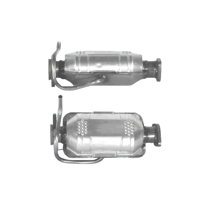Katalysator E-Prüfzeichen Homologiert Benzinkat Kat bis EURO 2 E-Prüfzeichen für KIA PRIDE 1.3L B3 Motor mit Luftschlauch u.a. BM CATALYSTS