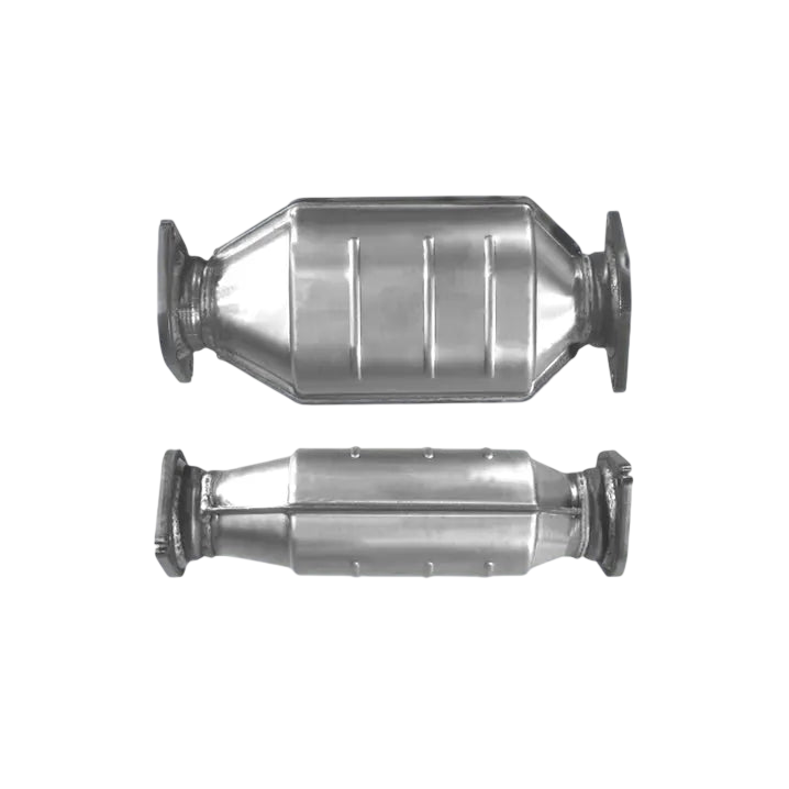 Katalysator E-Prüfzeichen Homologiert Benzinkat Kat bis EURO 2 E-Prüfzeichen für NISSAN 100NX 1.6L 16-V-GA16DS-Motor u.a. BM CATALYSTS