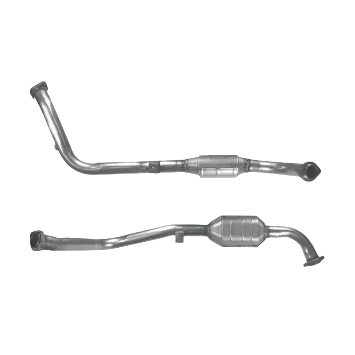 Katalysator E-Prüfzeichen Homologiert Benzinkat Kat bis EURO 2 E-Prüfzeichen für OPEL OMEGA B 2.5L X25XE-Motor rechte Seite u.a. BM CATALYSTS