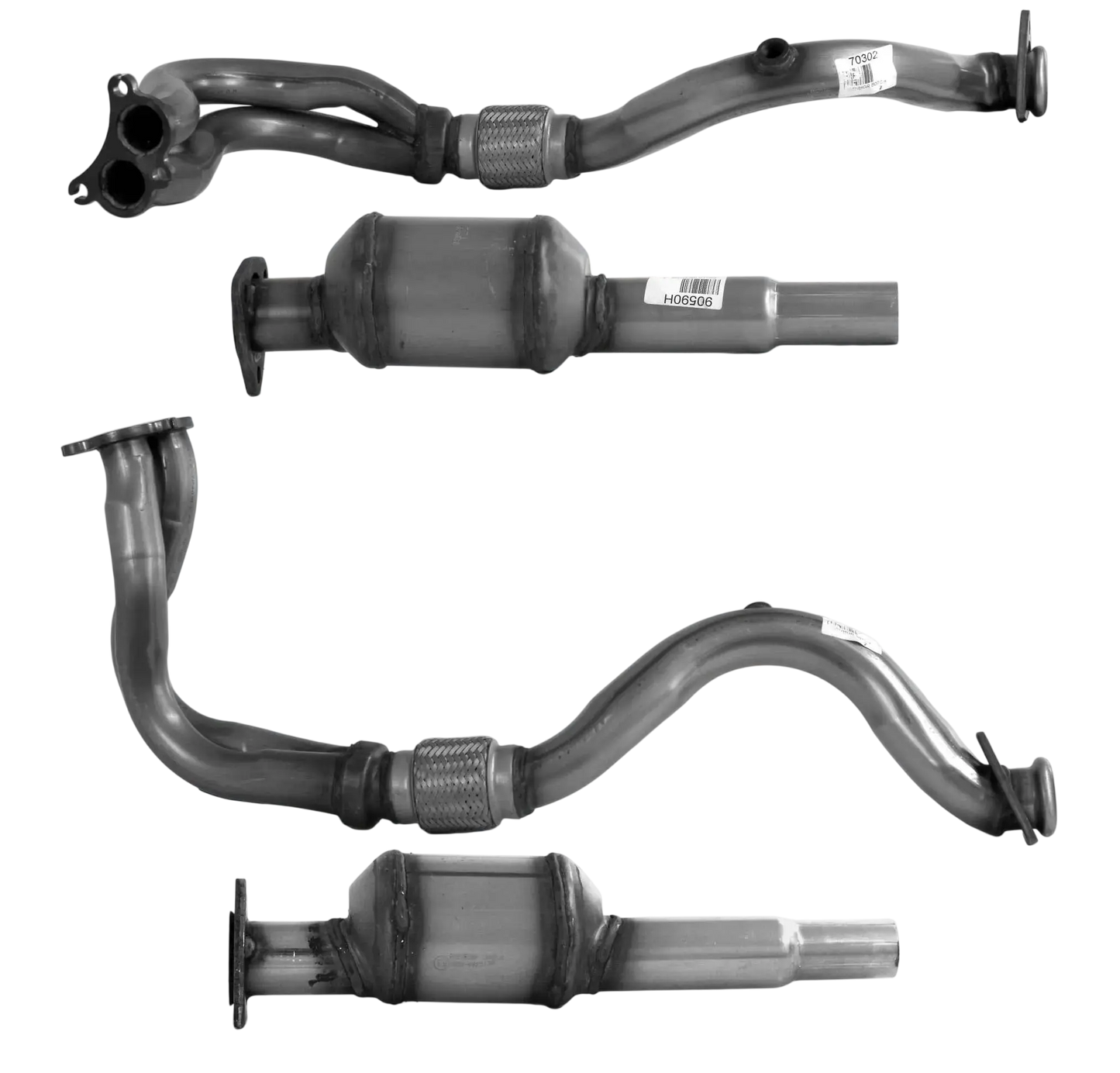 Katalysator E-Prüfzeichen Homologiert Benzinkat Kat bis EURO 2 E-Prüfzeichen für SEAT CÓRDOBA 1.6L AEE ALM Motor f/p & Kat u.a. BM CATALYSTS