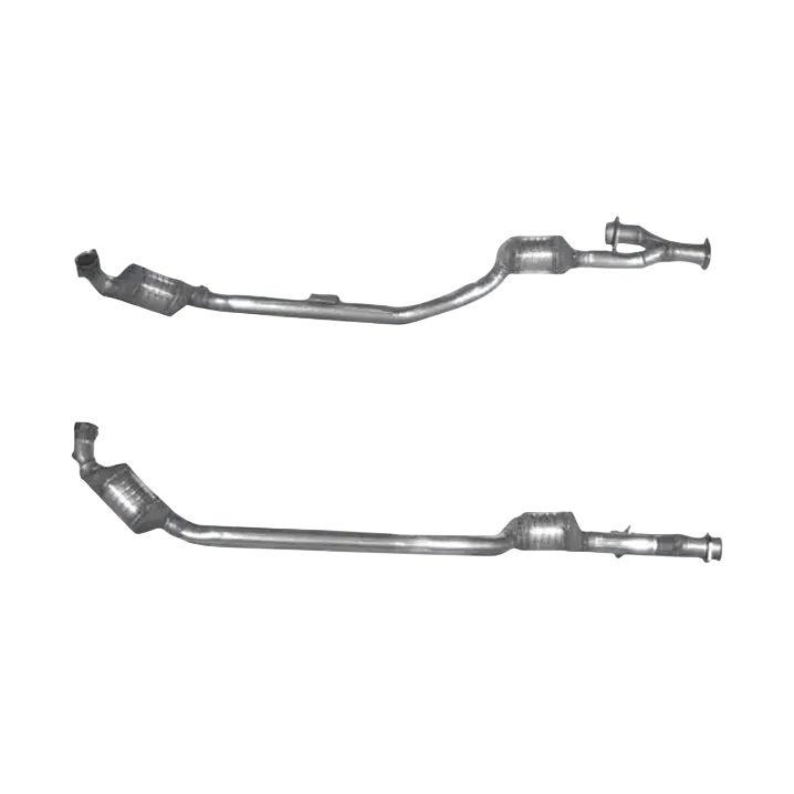 Katalysator E-Prüfzeichen Homologiert Benzinkat Kat bis EURO 3 E-Prüfzeichen für MERCEDES C240 2.6L W203 V6 Limousine linke Seite u.a. BM CATALYSTS