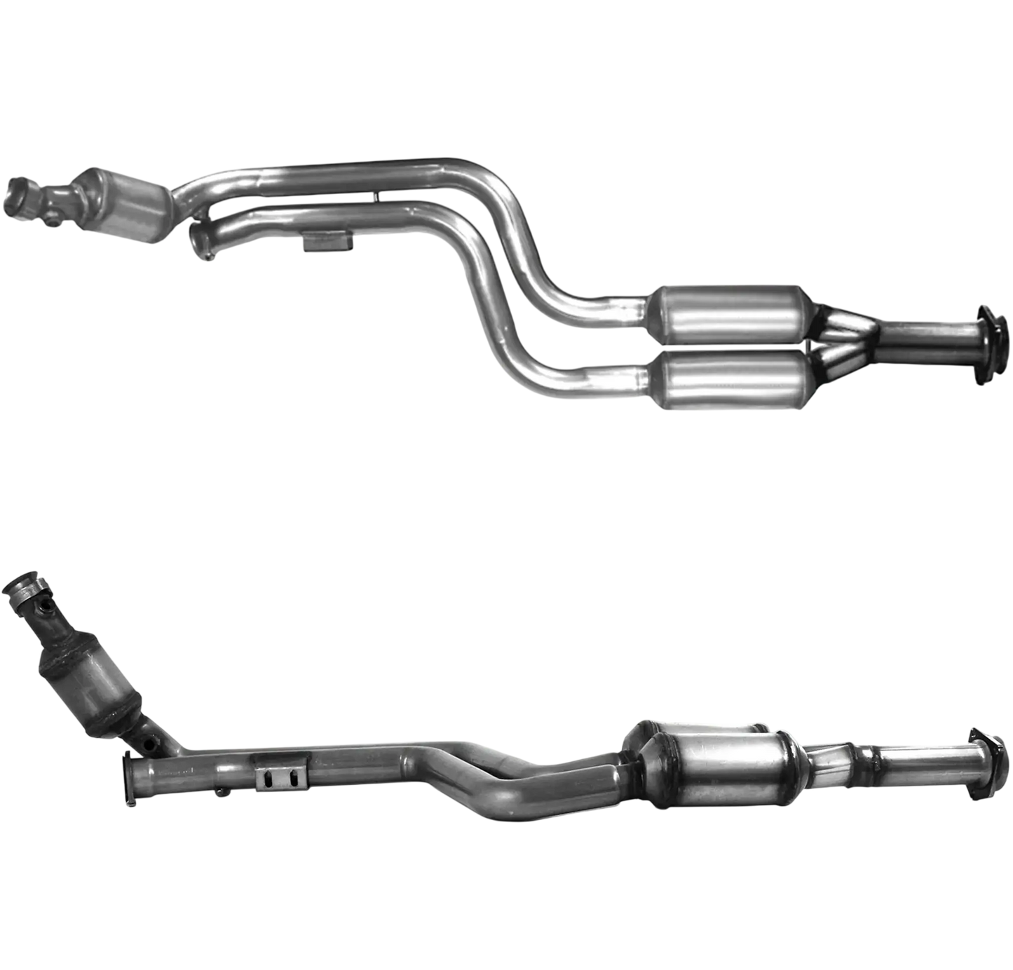 Katalysator E-Prüfzeichen Homologiert Benzinkat Kat bis EURO 3 E-Prüfzeichen für MERCEDES CLK430 4.3L C208 V8 rechte Seite; Einzelausgang u.a. BM CATALYSTS