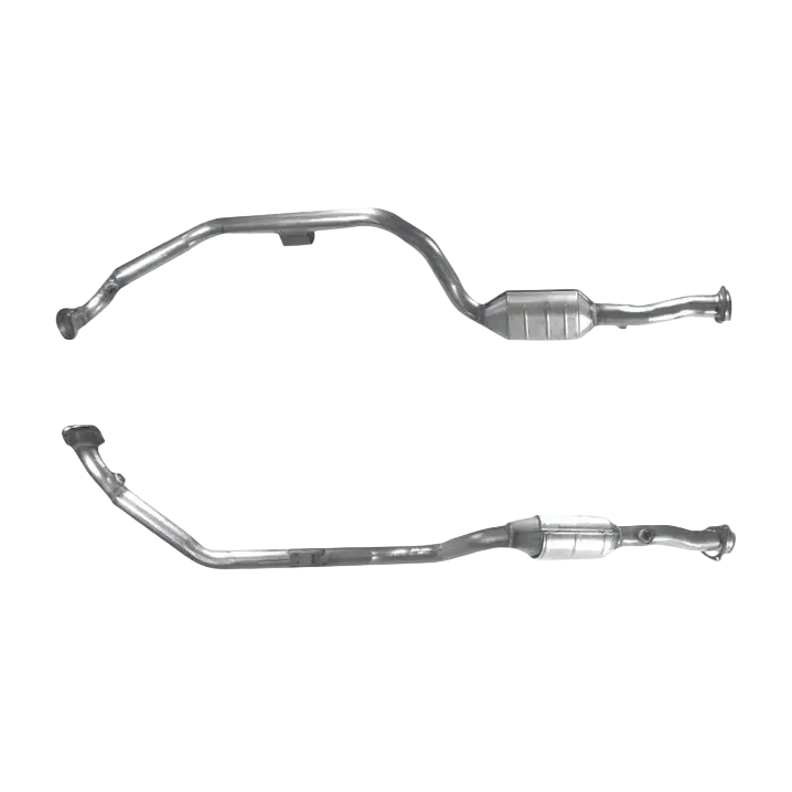Katalysator E-Prüfzeichen Homologiert Benzinkat Kat bis EURO 3 E-Prüfzeichen für MERCEDES SLK230K 2.3L C170 Tiptronic Kompressor RHD u.a. BM CATALYSTS