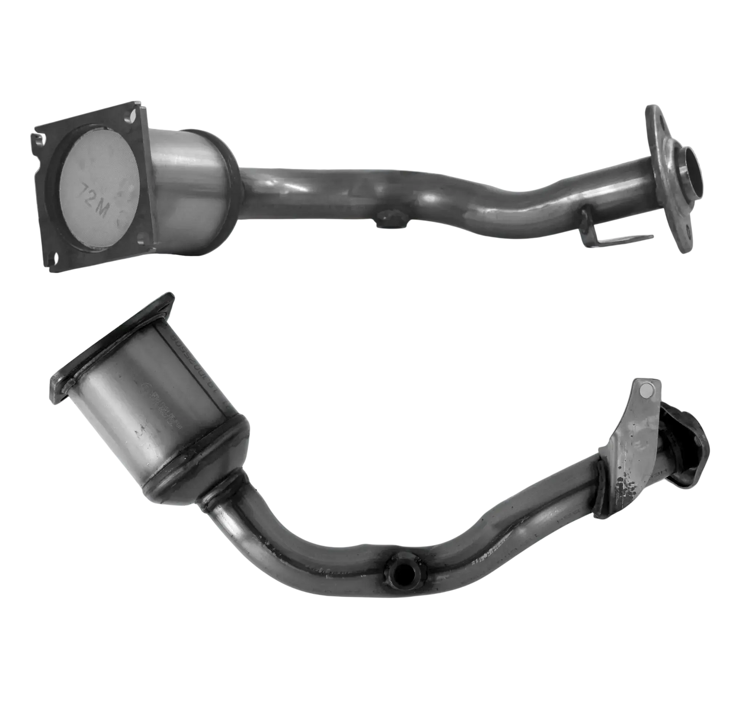 Katalysator E-Prüfzeichen Homologiert Benzinkat Kat bis EURO 3 E-Prüfzeichen für PEUGEOT 206 1.6L 16 V Hatch gekoppelter Kat u.a. BM CATALYSTS