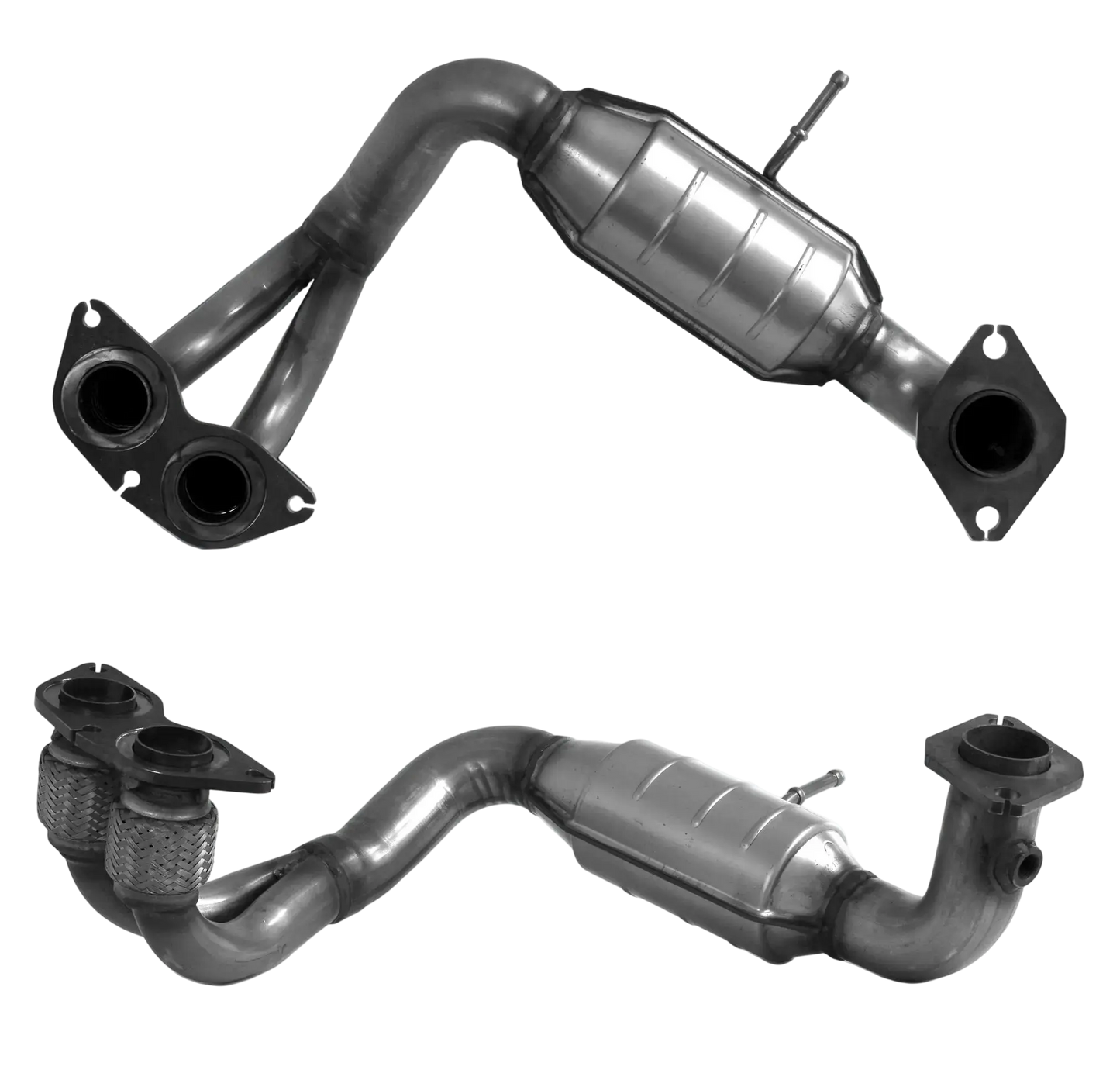 Katalysator E-Prüfzeichen Homologiert Benzinkat Kat bis EURO 3 E-Prüfzeichen für TOYOTA MR2 1.8L 16V VVTi 1ZZFE Motor Unterflur Kat u.a. BM CATALYSTS