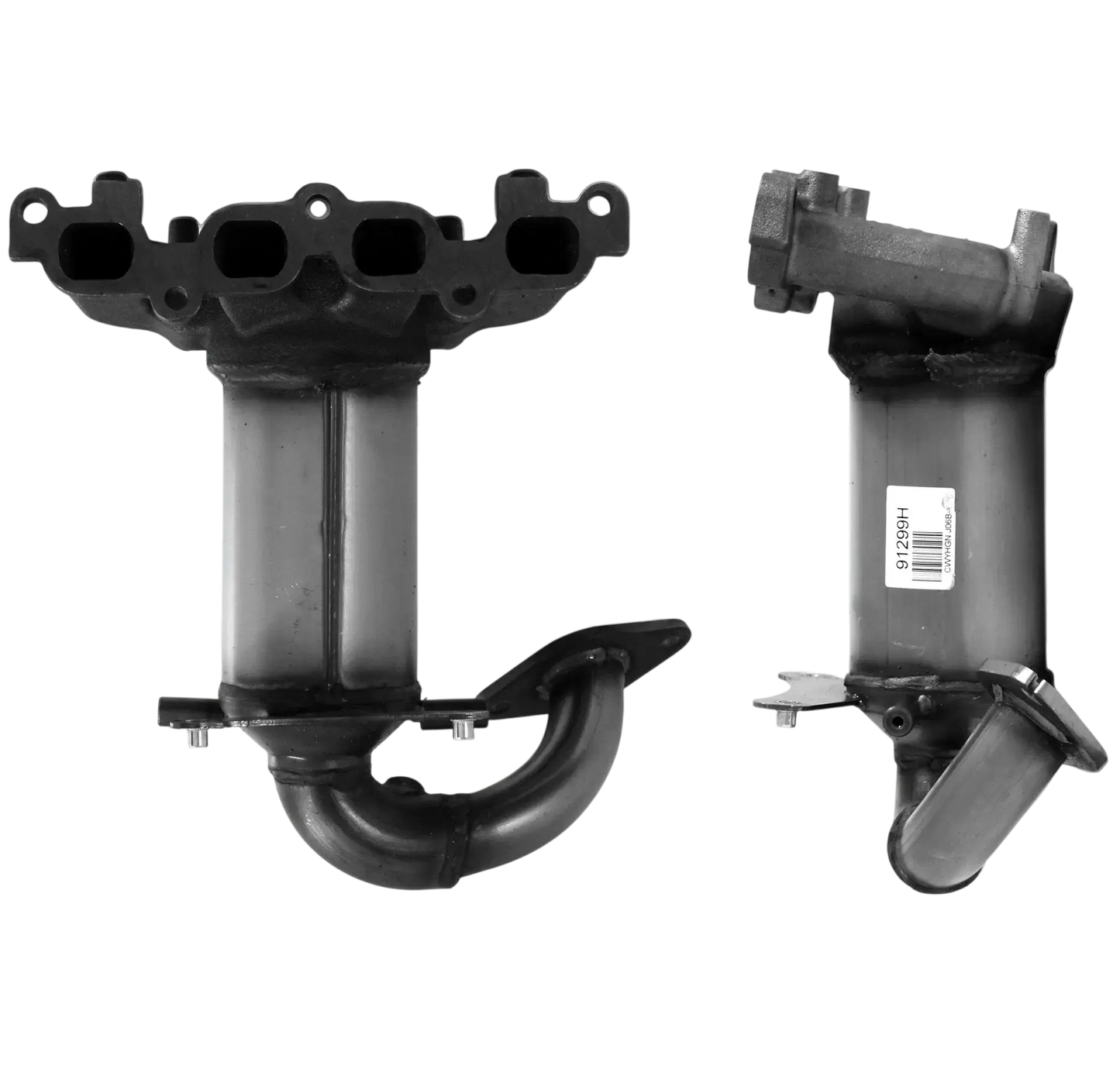 Katalysator E-Prüfzeichen Homologiert Benzinkat Kat bis EURO 3 oder 4 E-Prüfzeichen für FORD FIESTA 1.6L 16-V-FYJA-Motor; Maniverter u.a. BM CATALYSTS