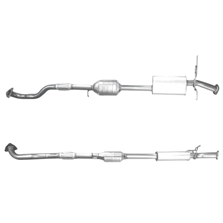Katalysator E-Prüfzeichen Homologiert Benzinkat Kat bis EURO 3 oder 4 E-Prüfzeichen für HYUNDAI SANTA FE 2.4L 16 V G4JS-G-Motor;... BM CATALYSTS