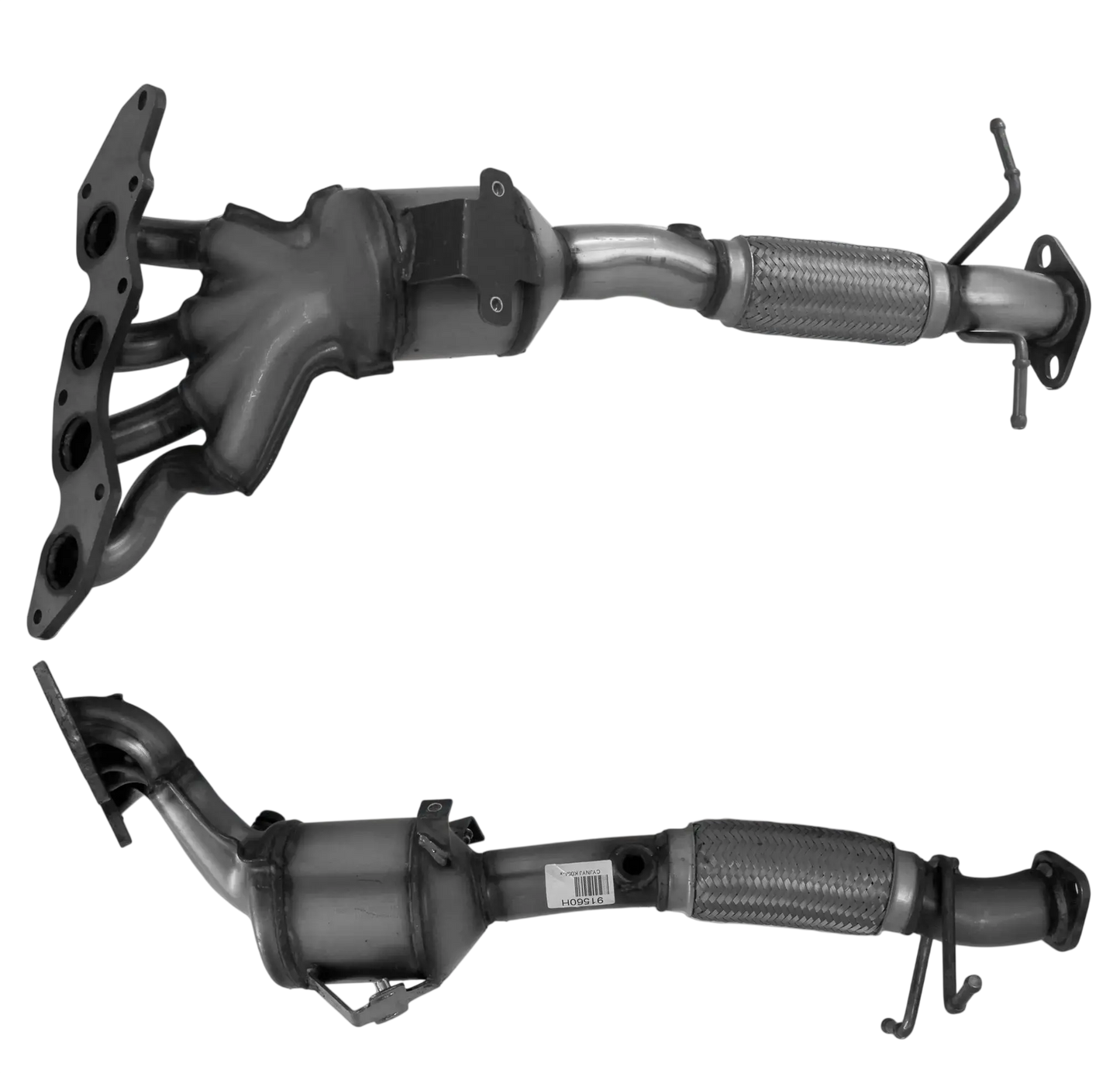 Katalysator E-Prüfzeichen Homologiert Benzinkat Kat bis EURO 4 E-Prüfzeichen für FORD C-MAX 1.8L 16-V-Verteiler u.a. BM CATALYSTS