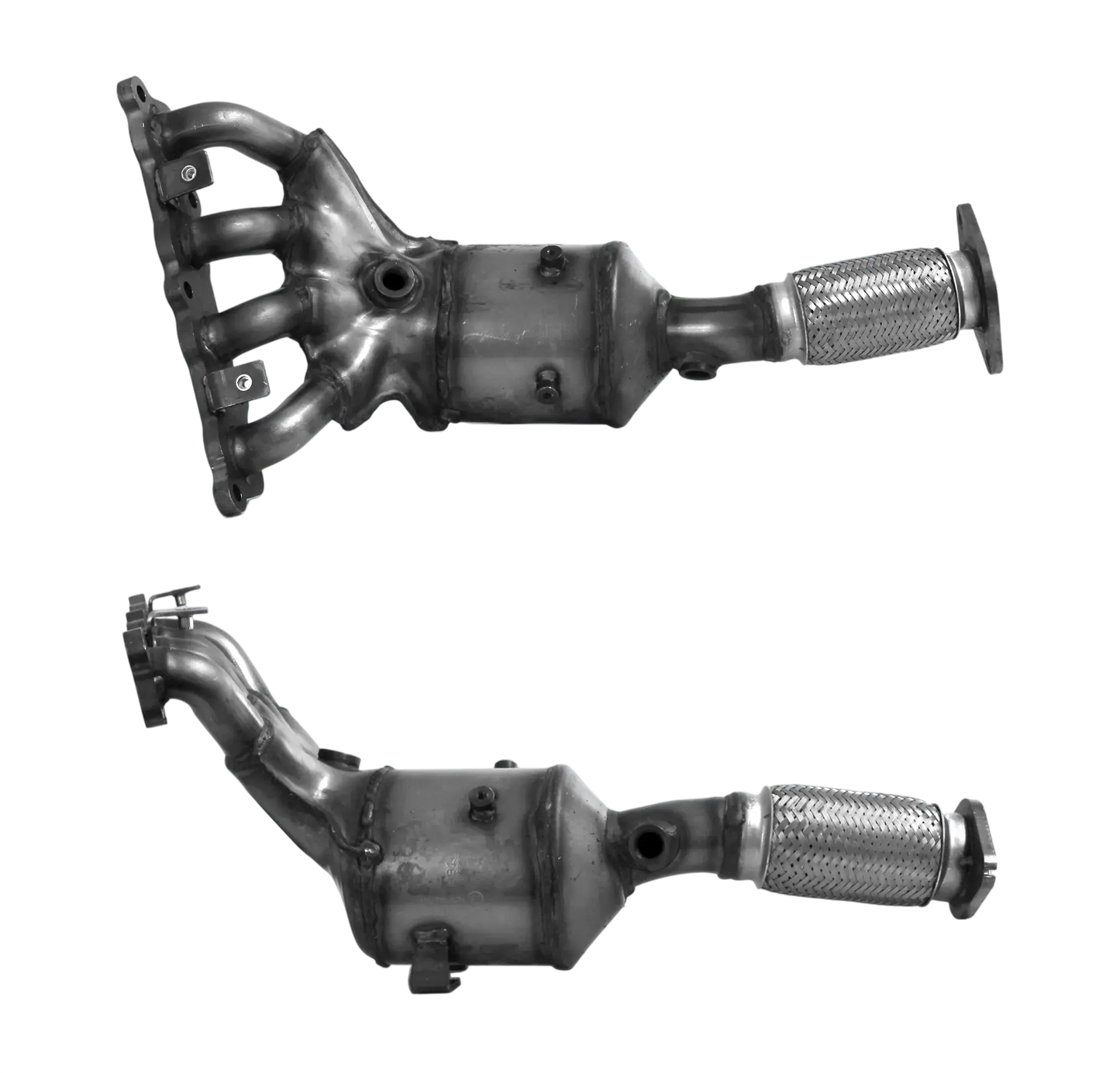 Katalysator E-Prüfzeichen Homologiert Benzinkat Kat bis EURO 4 E-Prüfzeichen für FORD FIESTA 1.25L 1.25i 16v STJA; STJB Motormaniverter u.a. BM CATALYSTS