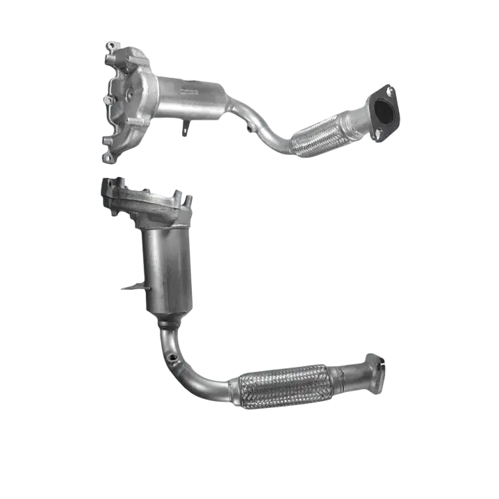 Katalysator E-Prüfzeichen Homologiert Benzinkat Kat bis EURO 4 E-Prüfzeichen für FORD FIESTA 1.25L 16v ZH12 Motorverteiler u.a. BM CATALYSTS