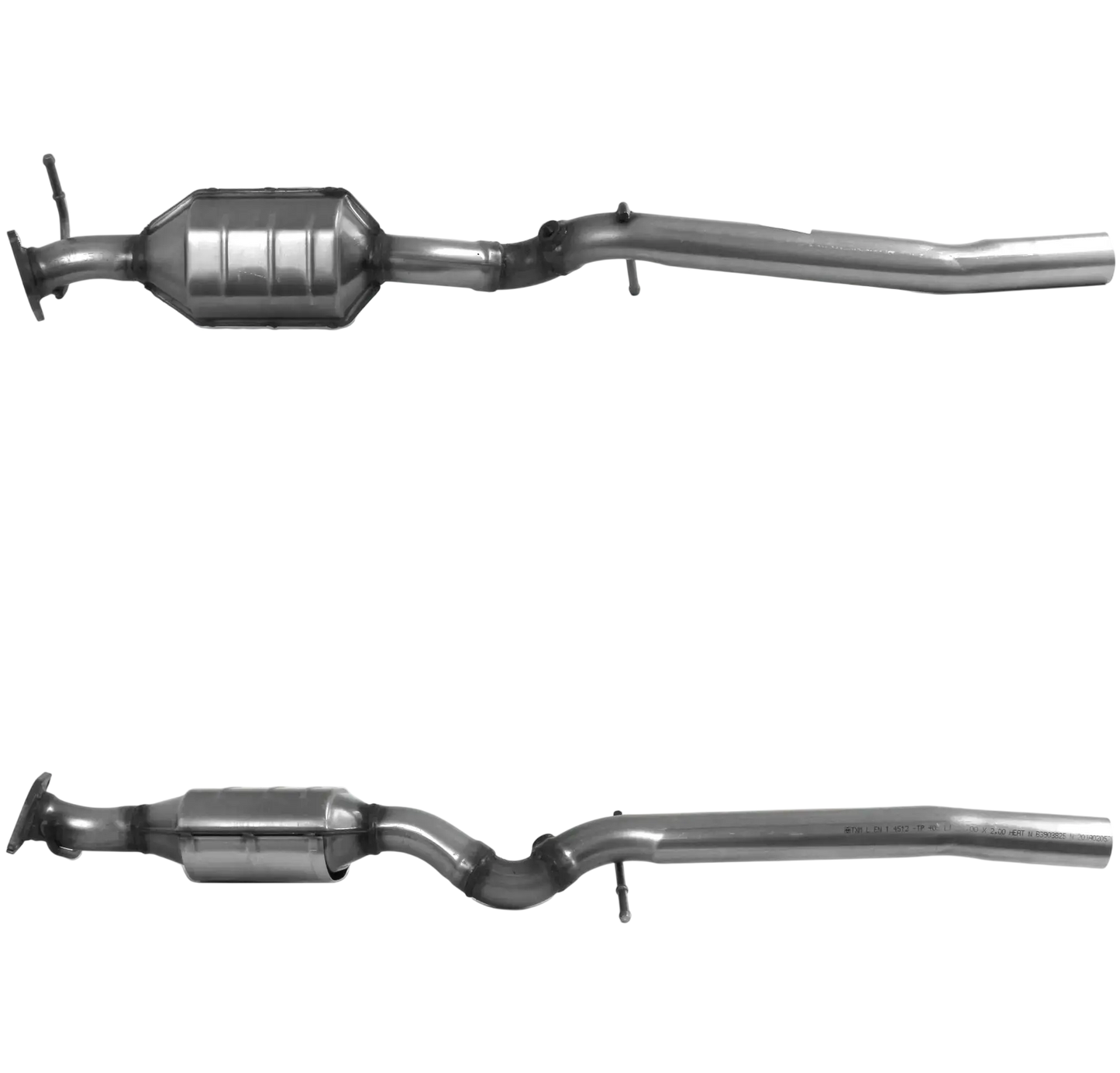 Katalysator E-Prüfzeichen Homologiert Benzinkat Kat bis EURO 4 E-Prüfzeichen für FORD FIESTA 2L ST150 N4JB Motor u.a. BM CATALYSTS
