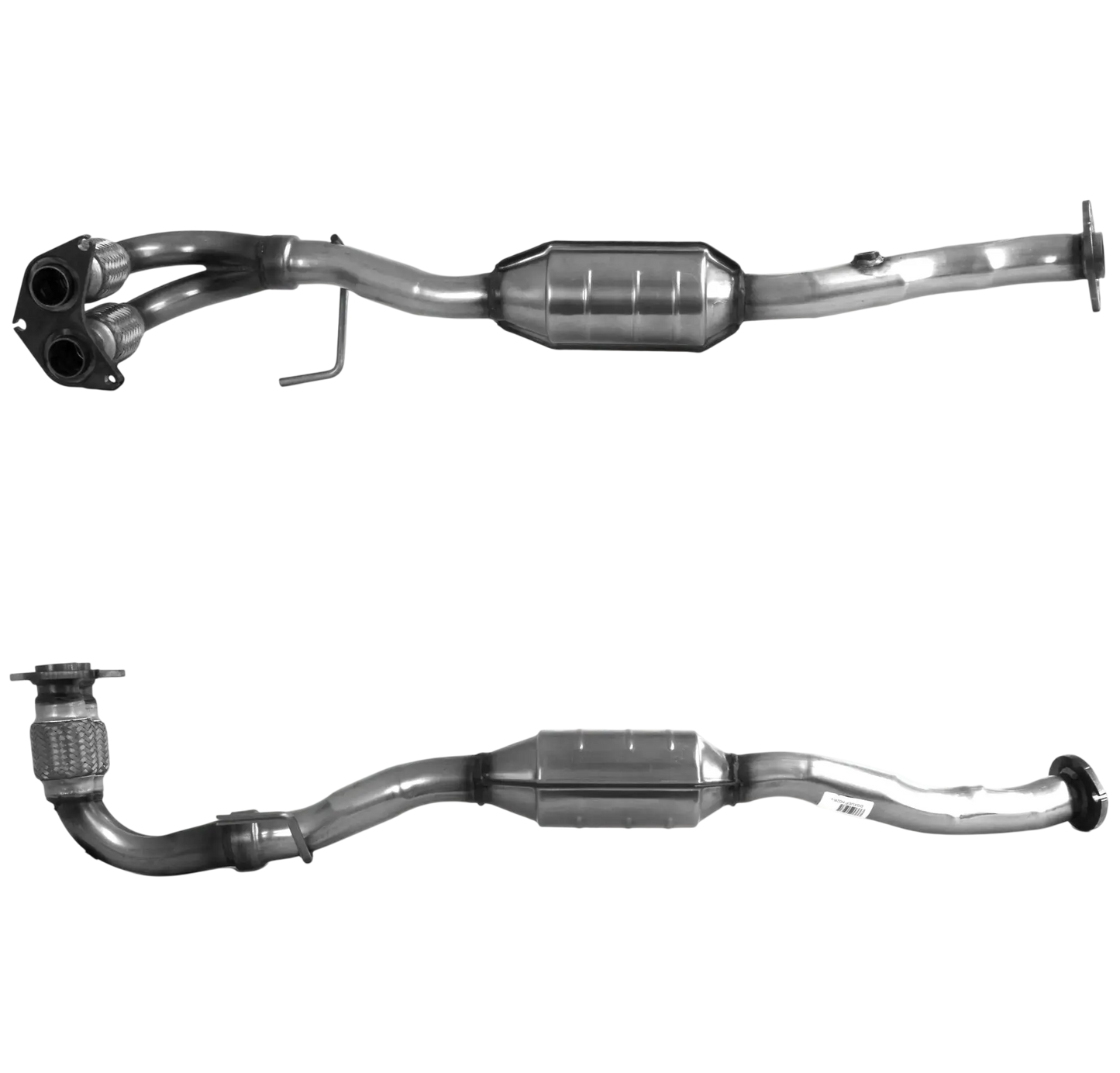 Katalysator E-Prüfzeichen Homologiert Benzinkat Kat bis EURO 4 E-Prüfzeichen für TOYOTA AVENSIS 1.8L Mk.1 VVTi Unterboden Kat u.a. BM CATALYSTS