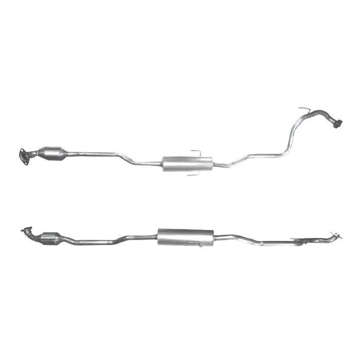 Katalysator E-Prüfzeichen Homologiert Benzinkat Kat bis EURO 5 E-Prüfzeichen für TOYOTA YARIS 1.3L VVTi 1NRFE Motor Eu5; 2. Kat u.a. BM CATALYSTS