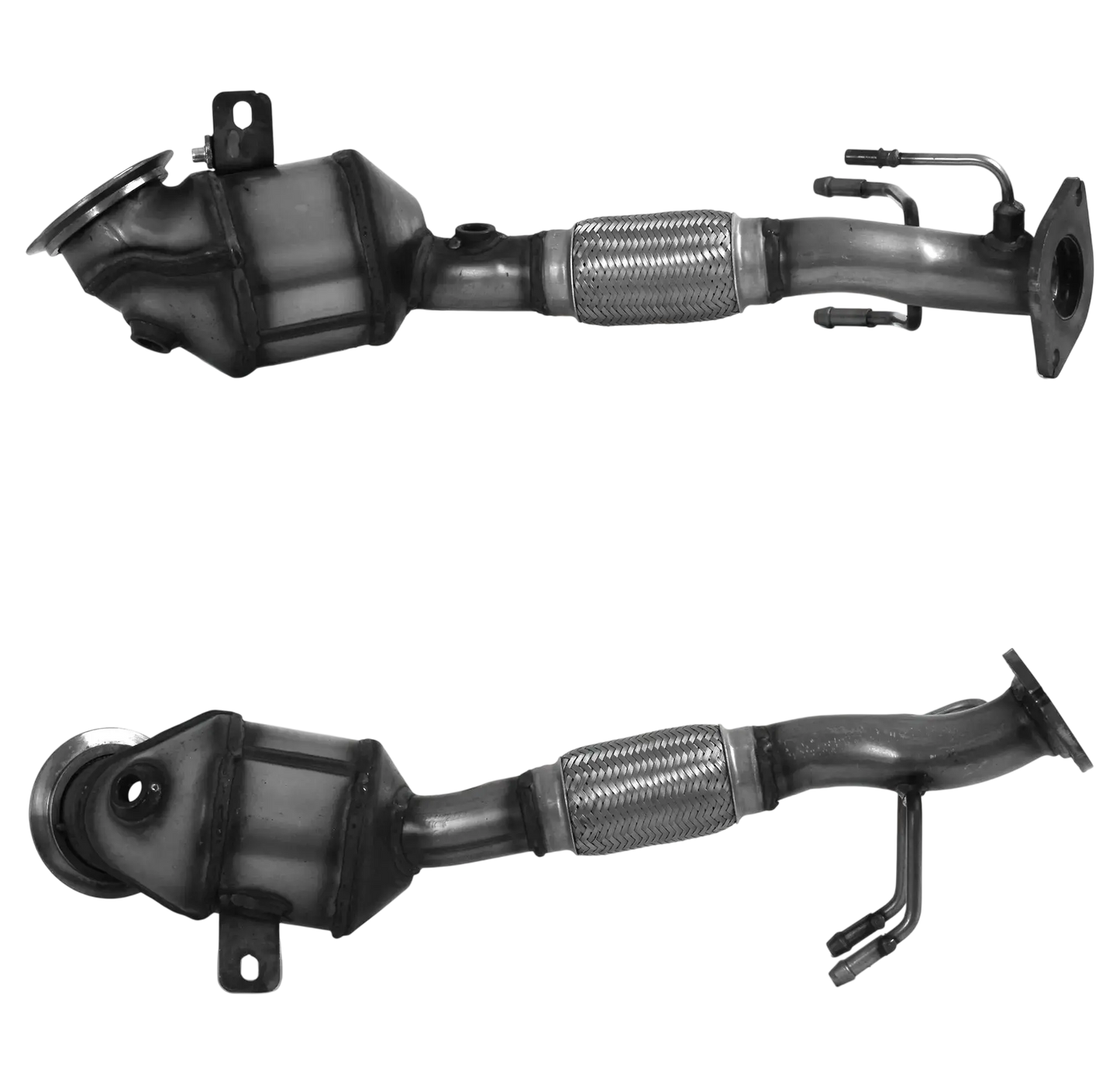 Katalysator E-Prüfzeichen Homologiert Benzinkat Kat bis EURO 6 E-Prüfzeichen für FORD FOCUS 1L EcoBoost mHEV B7DA; B7DC; M0DC-Motoren u.a. BM CATALYSTS