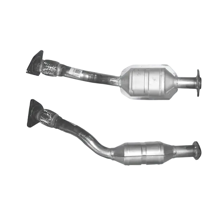 Katalysator Kat E-Prüfzeichen Homologiert Abgasanlage bis EURO 3 E-Prüfzeichen für RENAULT KANGOO 1.9L dCi 4WD F9Q Motor; hinten angeflanscht... BM CATALYSTS