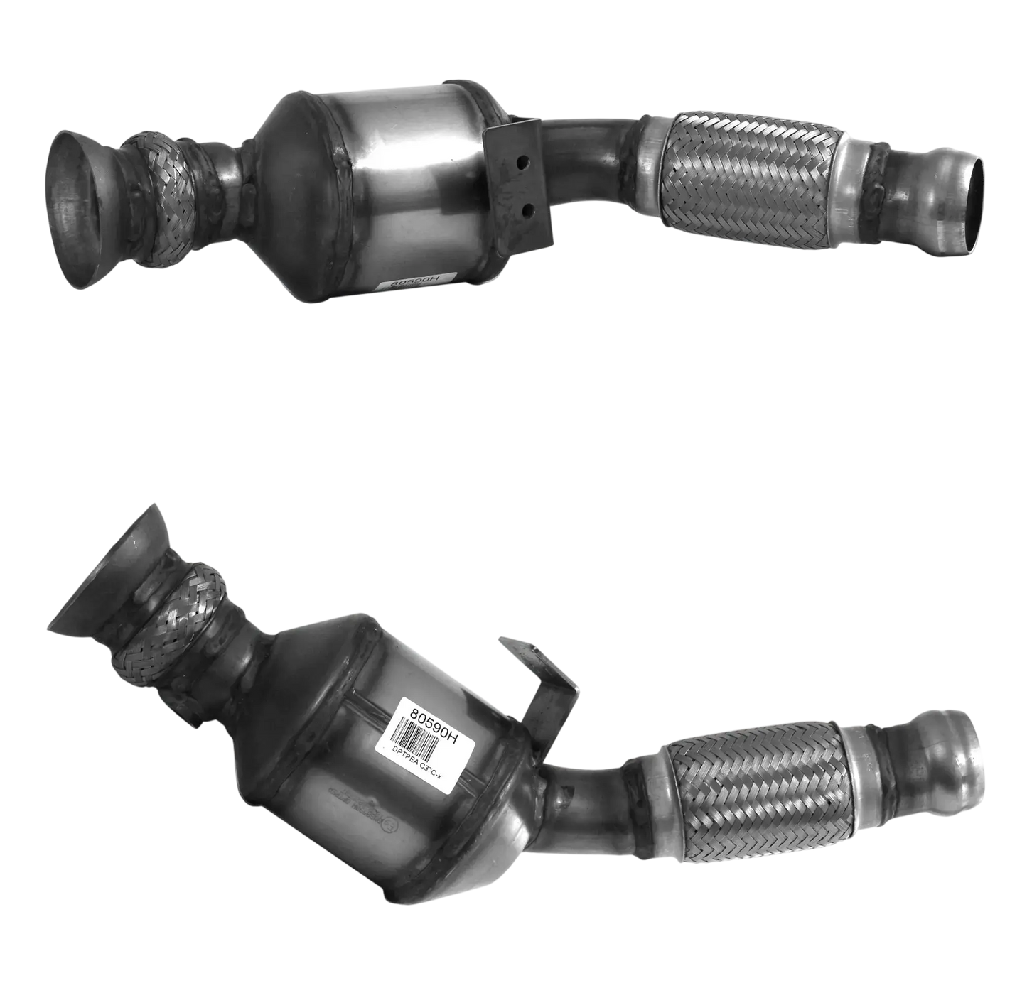 Katalysator Kat E-Prüfzeichen Homologiert Abgasanlage bis EURO 5 E-Prüfzeichen für MERCEDES VIANO 2.2L W639 CDi TD OM651 Motor; DPF u.a. BM CATALYSTS