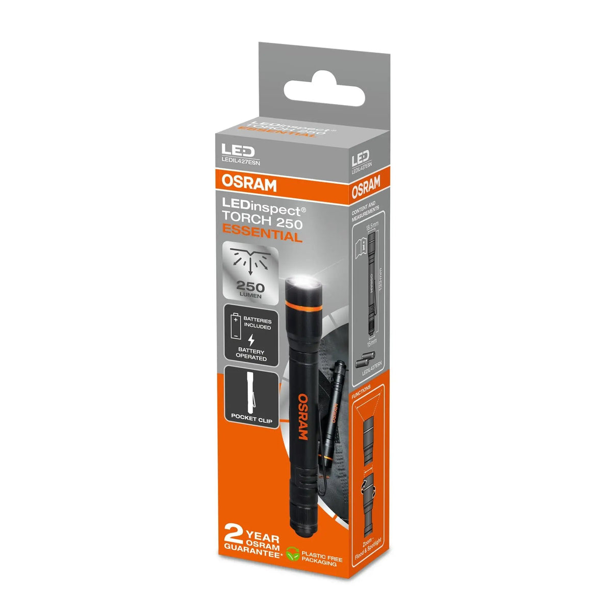 LEDinspect TORCH 250 ESSENTIAL OSRAM OSRAM